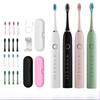 New Electric Toothbrush, Rechargeable Male and Female Students, Adult Soft-bristled Waterproof Sonic Vibration, Household Couple Toothbrush