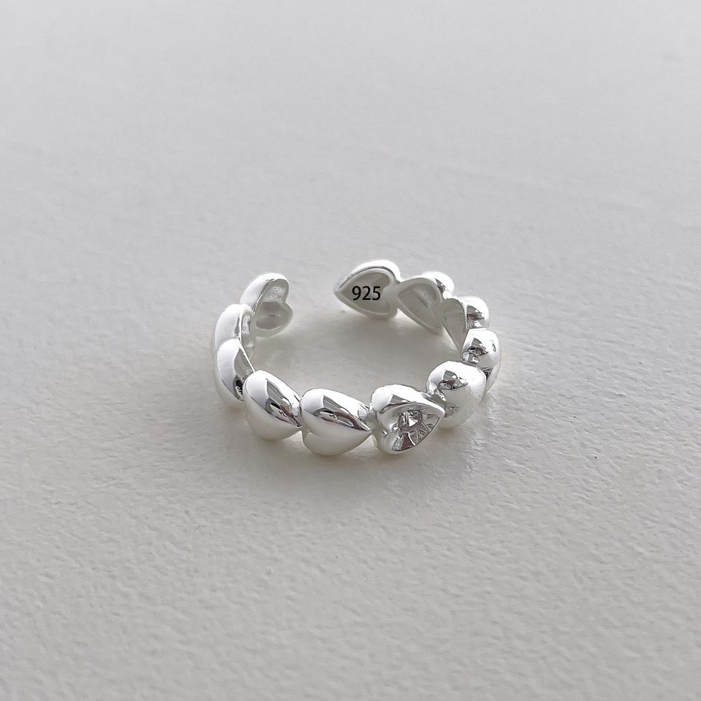 Sam Panda Кольца 925 пробы для женщин Простые Геометрические Ручной работы Неправильные Ретро Кольцо Золотой Циркон Аллергия Для Подарка на День Рождения