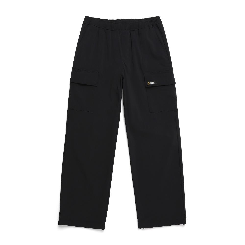 NATIONALGEOGRAPHIC N243Upt930 Archelon Woven Stretch Straight Pants Carbon Black