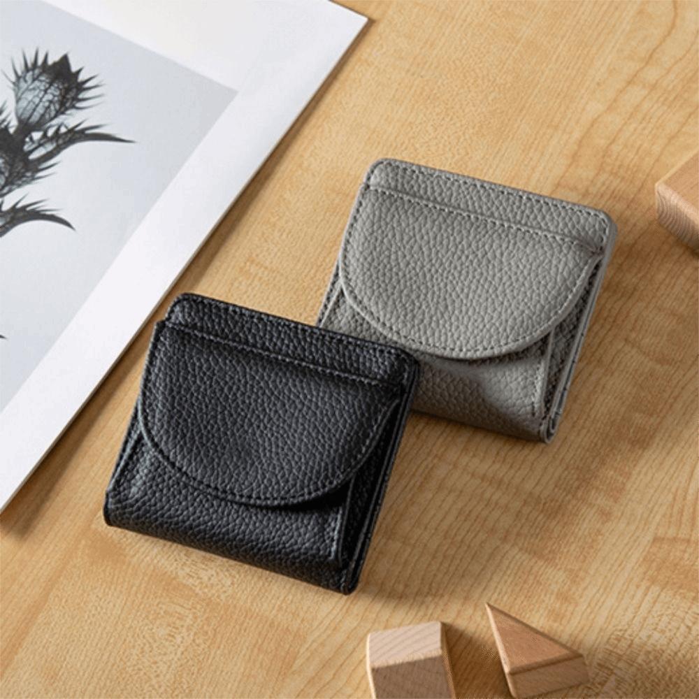 Компактный Держатель для Кредитных Карт Тонкий Дизайн Кошелек для Мелочи Карманный Кошелек Роскошный Клатч Женский
