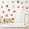 Flower Wall Sticker Bohemian Home Children's Room Kindergarten Wall Decoration Self-adhesive Waterproof Window Sticker