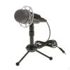 Computer 3.5 Condenser Microphone Recording W/ Stand Black