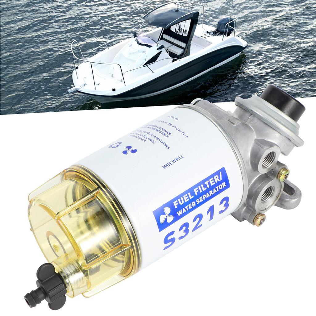 Морской топливный фильтр, водоотделитель, полный комплект S3213, детали подвесного двигателя для лодки