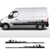 2 шт. автомобильные наклейки для Renault Master 2 3 4 NIssan NV400 Interstar Opel Vauxhall Movano аксессуары для тюнинга Camper Van Mountain