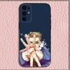 Чехол для телефона Kento N-Nanami для Samsung S25,S24,S21,S22,S23,S30,Ultra,S20,Plus,Fe,Lite,Note,10,9,5G Черная крышка