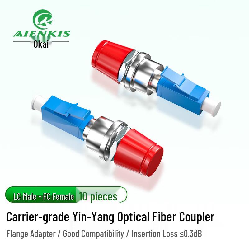 AIENKIS Telecom-Grade Fiber Optic Adapters