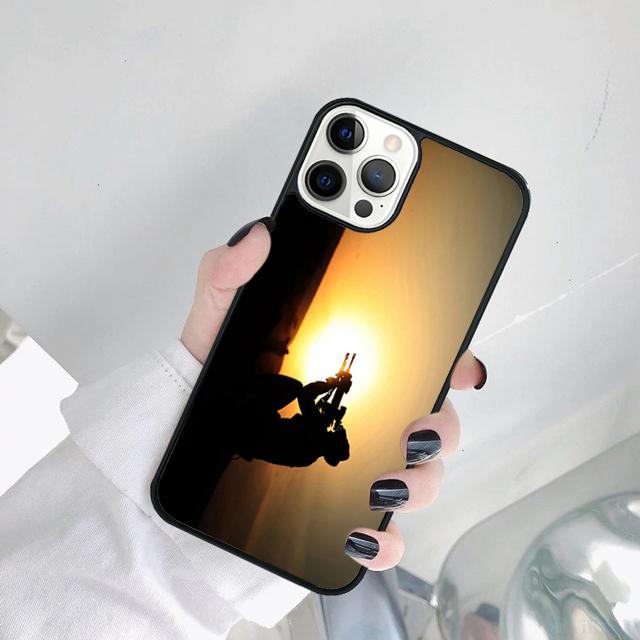 Охота на оленя Закат Чехол для телефона Для iPhone 17 Air 15 Pro MAX 16 Plus 14 12 11 13 coque