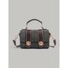 2025 New Spring/Summer High-Quality Women's Handbag, Fashionable, Simple, Exquisite, with Lock Clasp, Single Shoulder Crossbody Bag, Trendy
