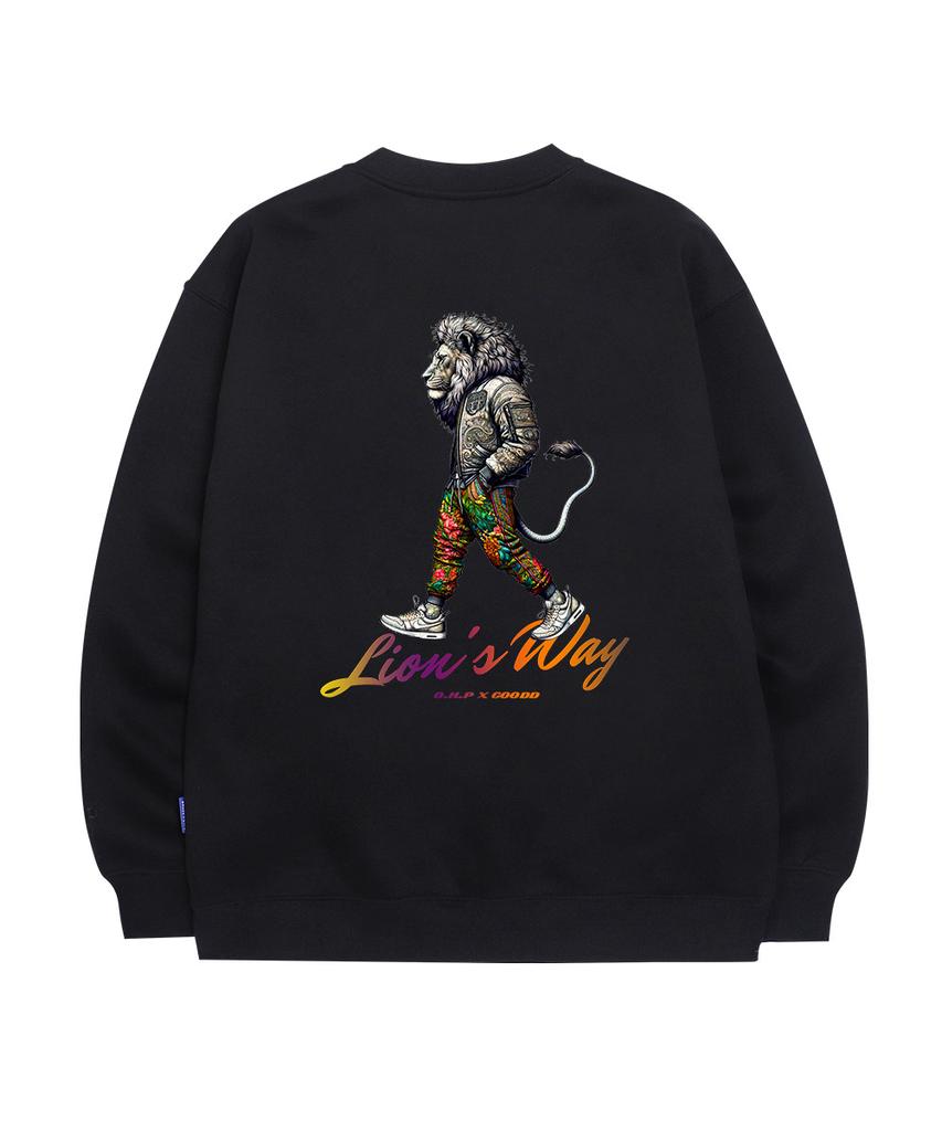 OHP Ohpxgoodd4 Bmr. Ryan Fleece-Lined Sweatshirt