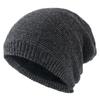 Winter New Arrival Chenille Outdoor Hat with Ear Flaps Warm Woolly Hat for Men and Women Fleece-Lined Thermal Knitted Beanie
