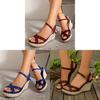 Summer Cross Strap Sandals For Women With Rubber Sole And Pu Upper For Casual Beach Wear