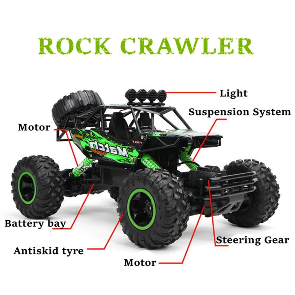 Новый 1:12 4WD RC Car 2.4G Радиоуправляемая машина Багги Внедорожные автомобили с дистанционным управлением Грузовики Игрушки для мальчиков для детей