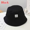 Unisex Foldable Smile Bucket Hat Outdoor Sunscreen Cap Fisherman Hats
