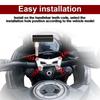 Motorcycle Handlebar Clamp Base M8 Bolts GPS Mount 7/8 Inch/ 22mm Bar Motorcycle Mobile Phone Navigation Bracket Phone Holder