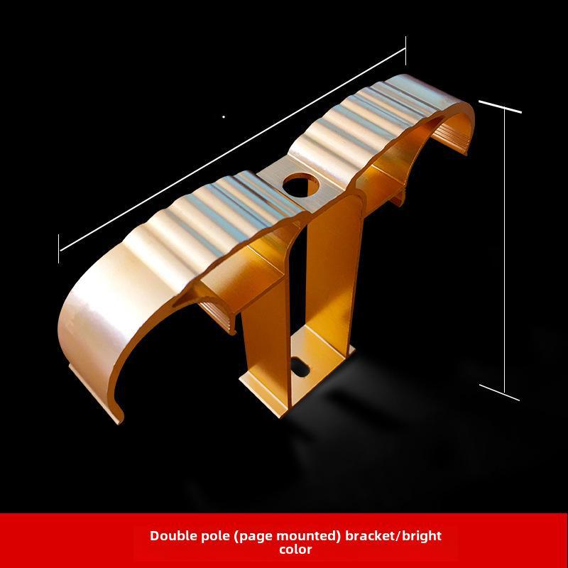 Комплект кронштейнов для римского карниза - основание из алюминиевого сплава, три цвета