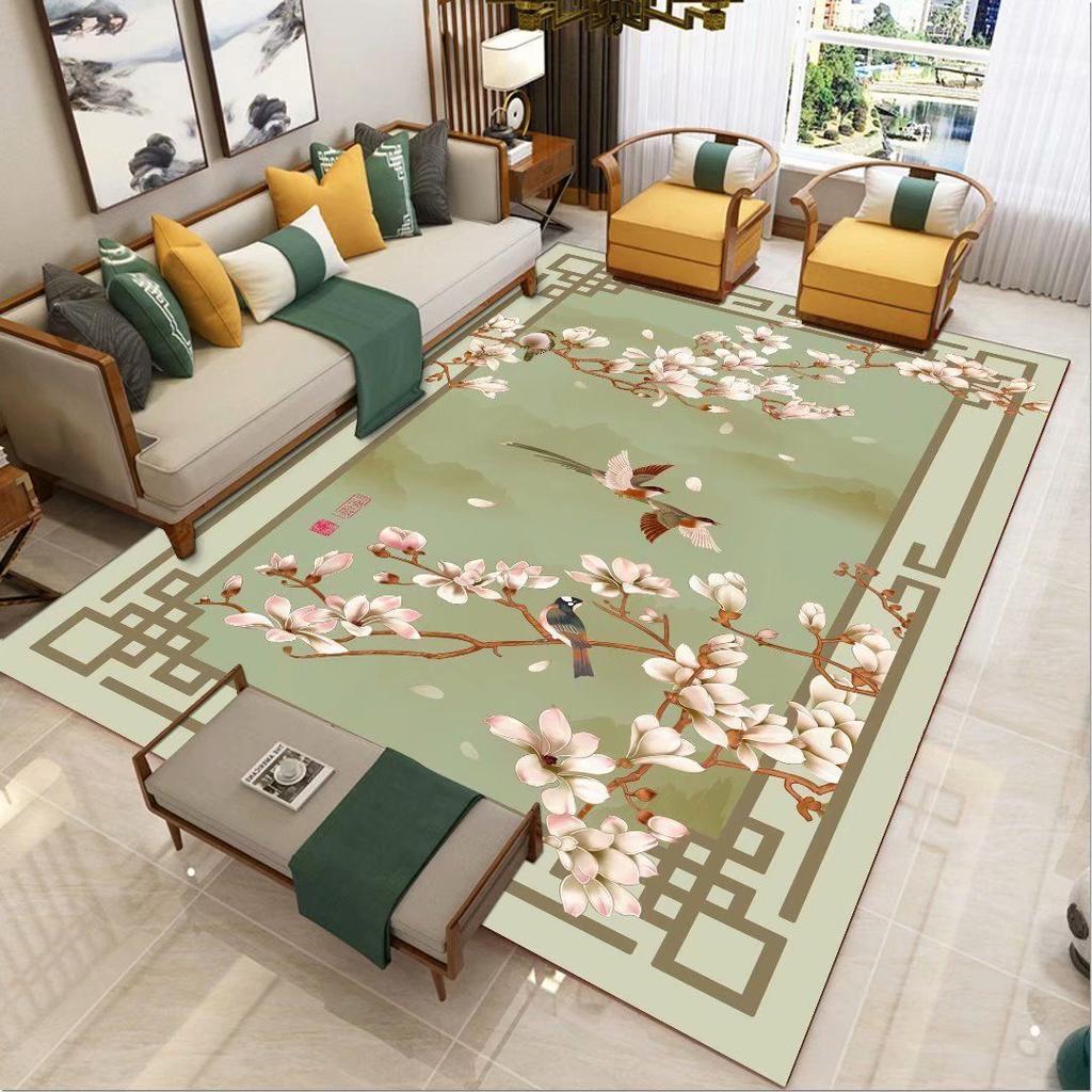 New Chinese Living Room Carpet Carpet Large Area Full Floor Mat Entrance Door Carpet Bedroom Bedside Carpet