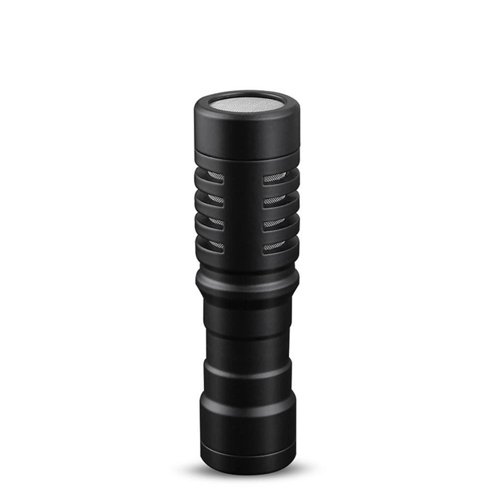 Professional Podcast Microphone Condenser Microphone for Camera Phone and Computer Video Recording Live Interview Shotgun Mic
