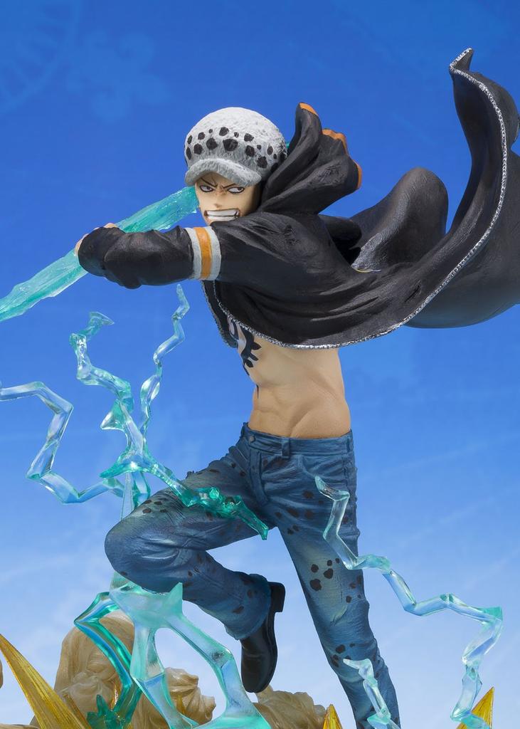 TAMASHII NATIONS Figuarts ZERO ONE PIECE Trafalgar Law Gamma Knife Approximately 175mm ABS PVC Finished Figure - - & Pre-painted