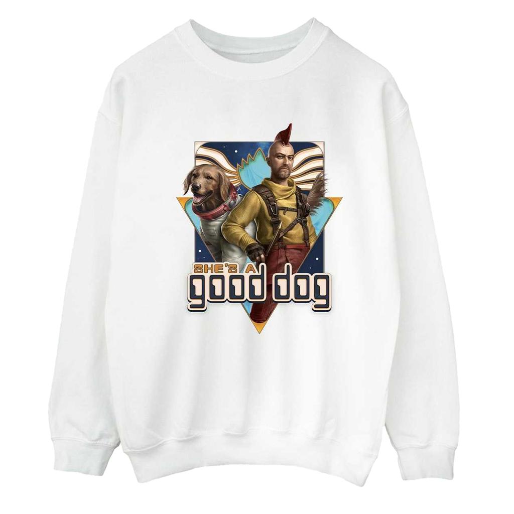 Guardians Of The Galaxy Volume 3 Womens/Ladies Good Dog Sweatshirt