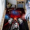 Ковер Lucifer Glow Подходит для всех сезонов Печать Защитная подкладка Комната Рождественские подарки