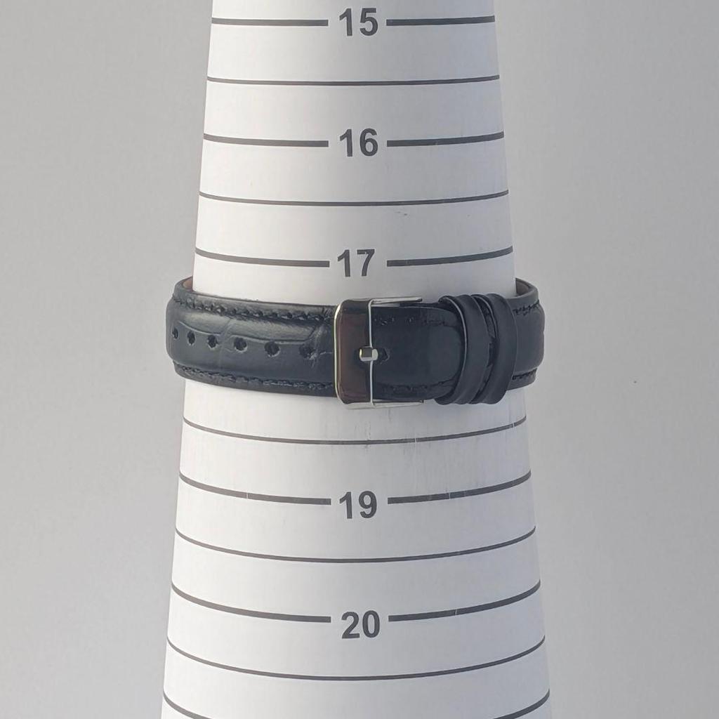 Б/у Рабочий предмет SEIKO Seiko 5 автоматический подзавод винтаж 90-х черный циферблат резанный индекс золотая стрелка кожаный ремешок