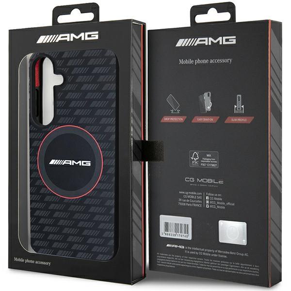 Etui do Samsung Galaxy S24 AMG MagSafe Carbon Czarne