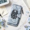 Vintage Skull Pattern Long Wallet Durable Fashion Card Holder Purse