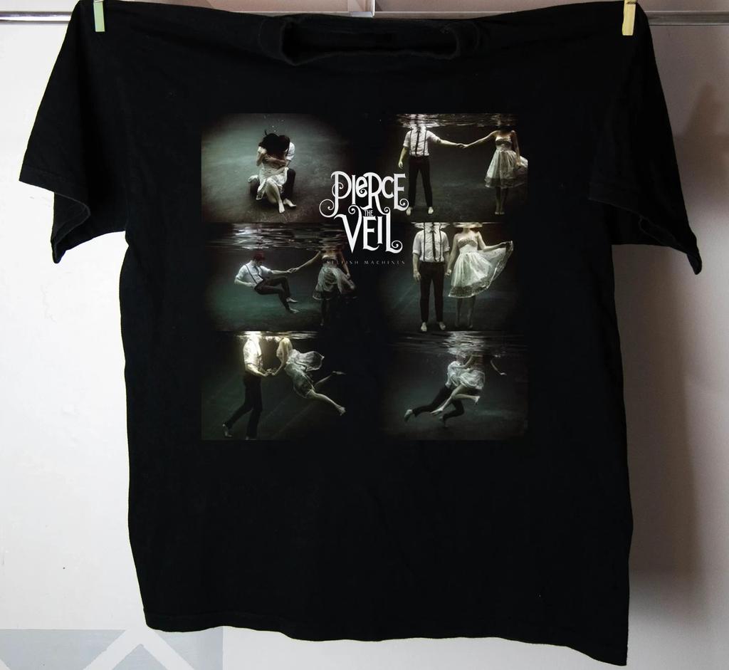 Pierce The Veil Коллекция Selfish Machines Футболка Черная Унисекс S-5XL HL429