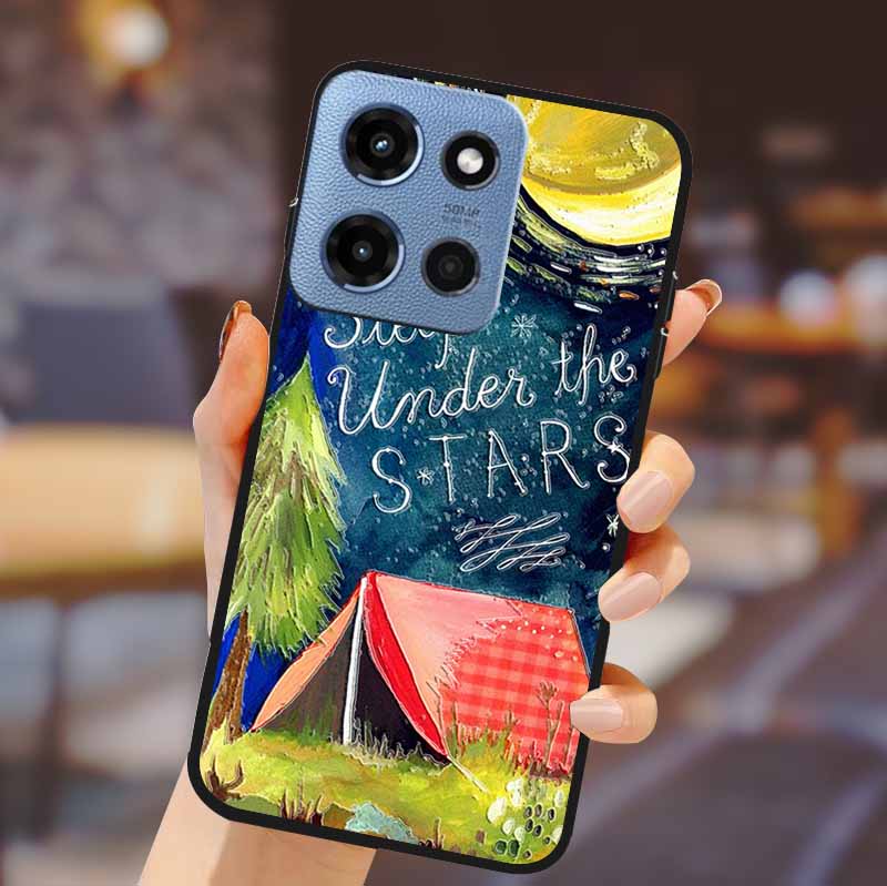 Чехол-бампер для телефона Motorola G 5G 2025, мягкий ТПУ-силикон, задняя крышка, 3D тиснение цветка, корпус для Motorola Moto G 5G, Fundas Coque