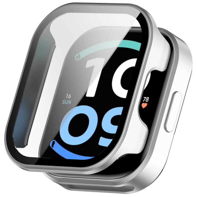 Tempered Film Integrated PC Watch Protective Case for Redmi Watch 6 Active, All-in-One Watch Shell Cover