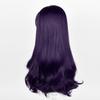 LAOBAO Misato Katsuragi Cosplay Disguise Costume Purple Long Perfect for and Events Wig, Heat-Resistant, Wig, Accessory, Hair, Curly, Parties,