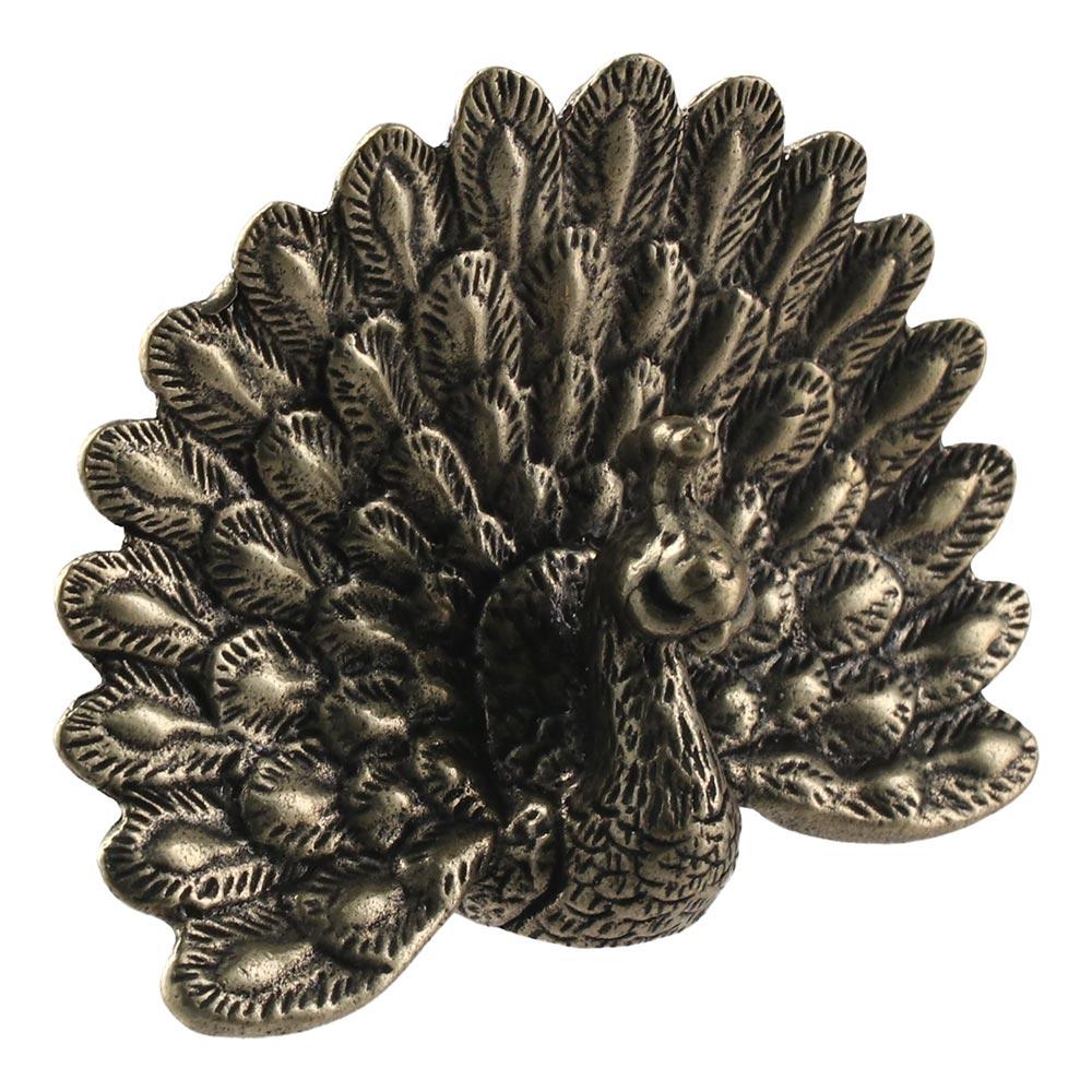 Open Screen Brass Peacock Ornament Brass Home Decoration New Brass Decorative Ornaments  Home