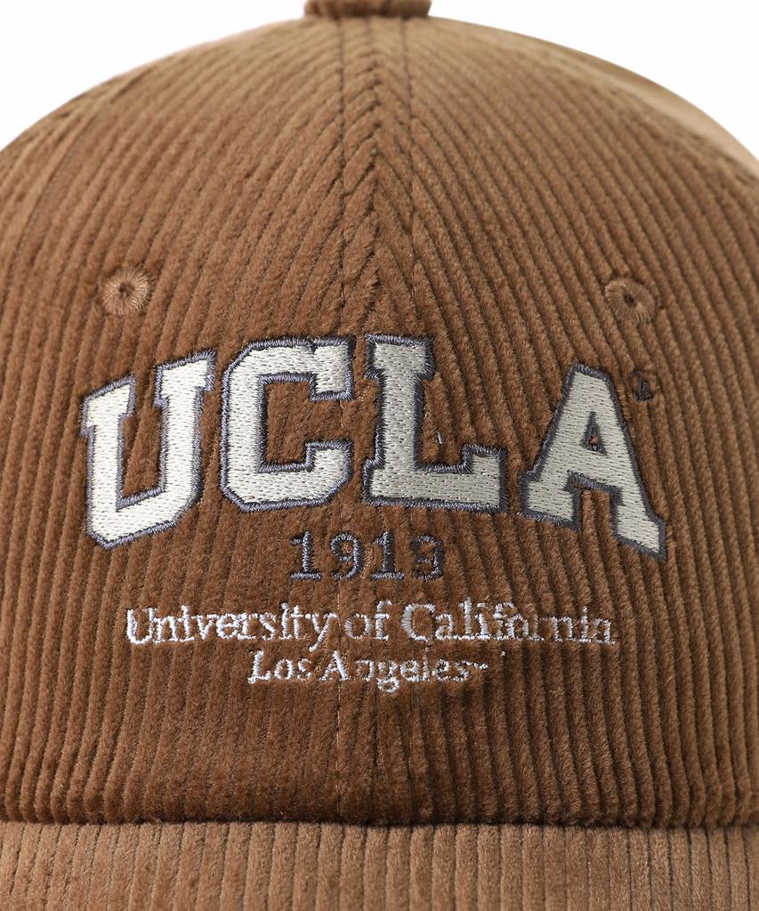 Унисекс бейсболка UCLA 1919 из вельвета [Коричневая] (Ucrac23)