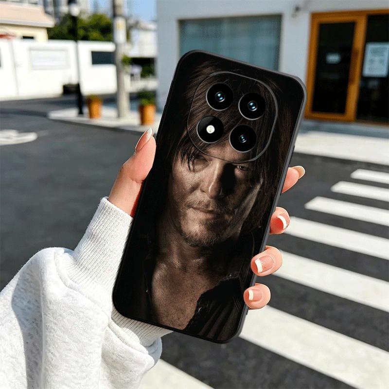 The Walking Dead Daryl Dixon Soft Phone Case for Xiaomi Redmi Note 12 13 14 15 Pro Plus 11 12S 11S 11T 10 4G Black Cover Back Sh