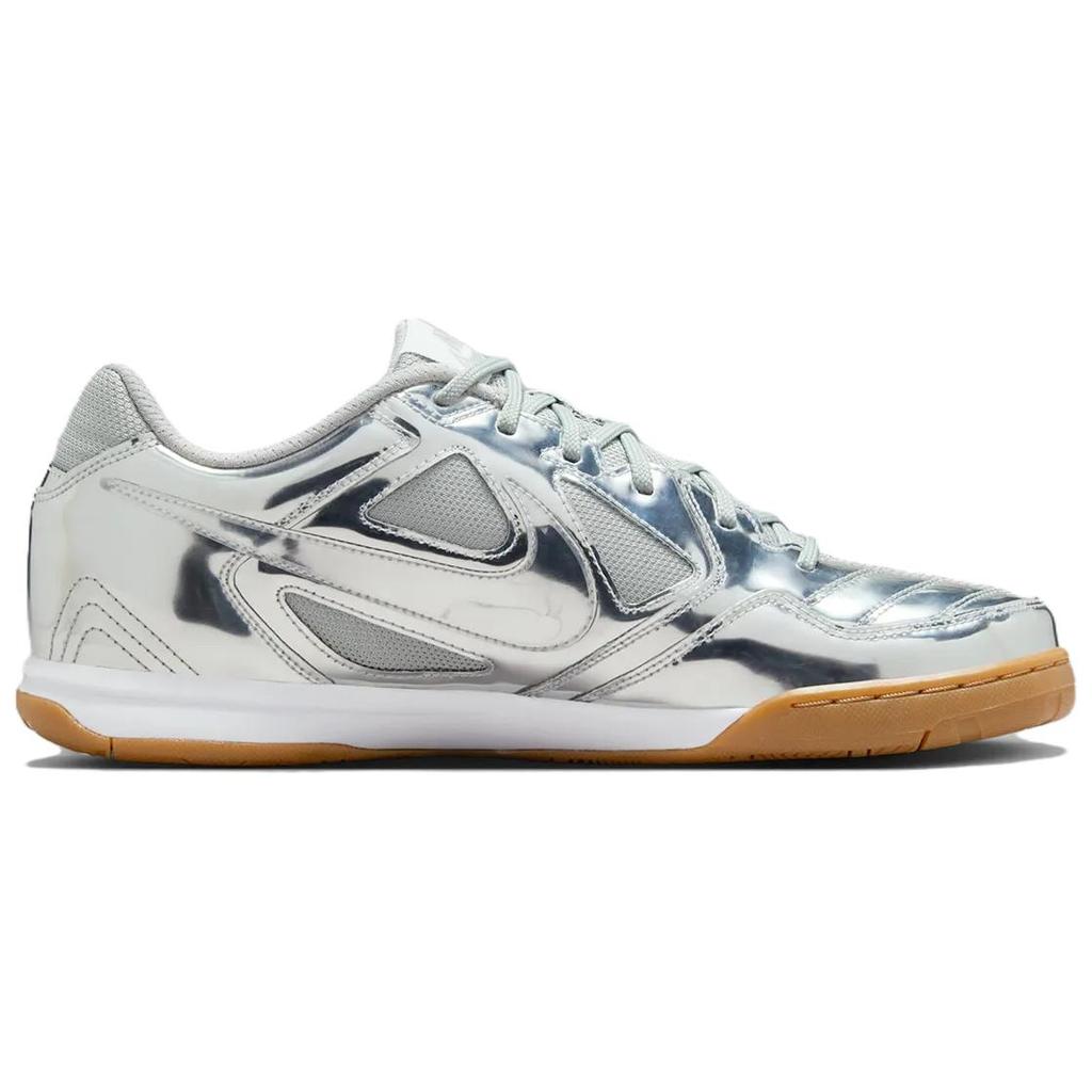 Nike Кроссовки унисекс Gato LV8 Chrome Серебристый металлик-Серебристый Белый IB3566-001