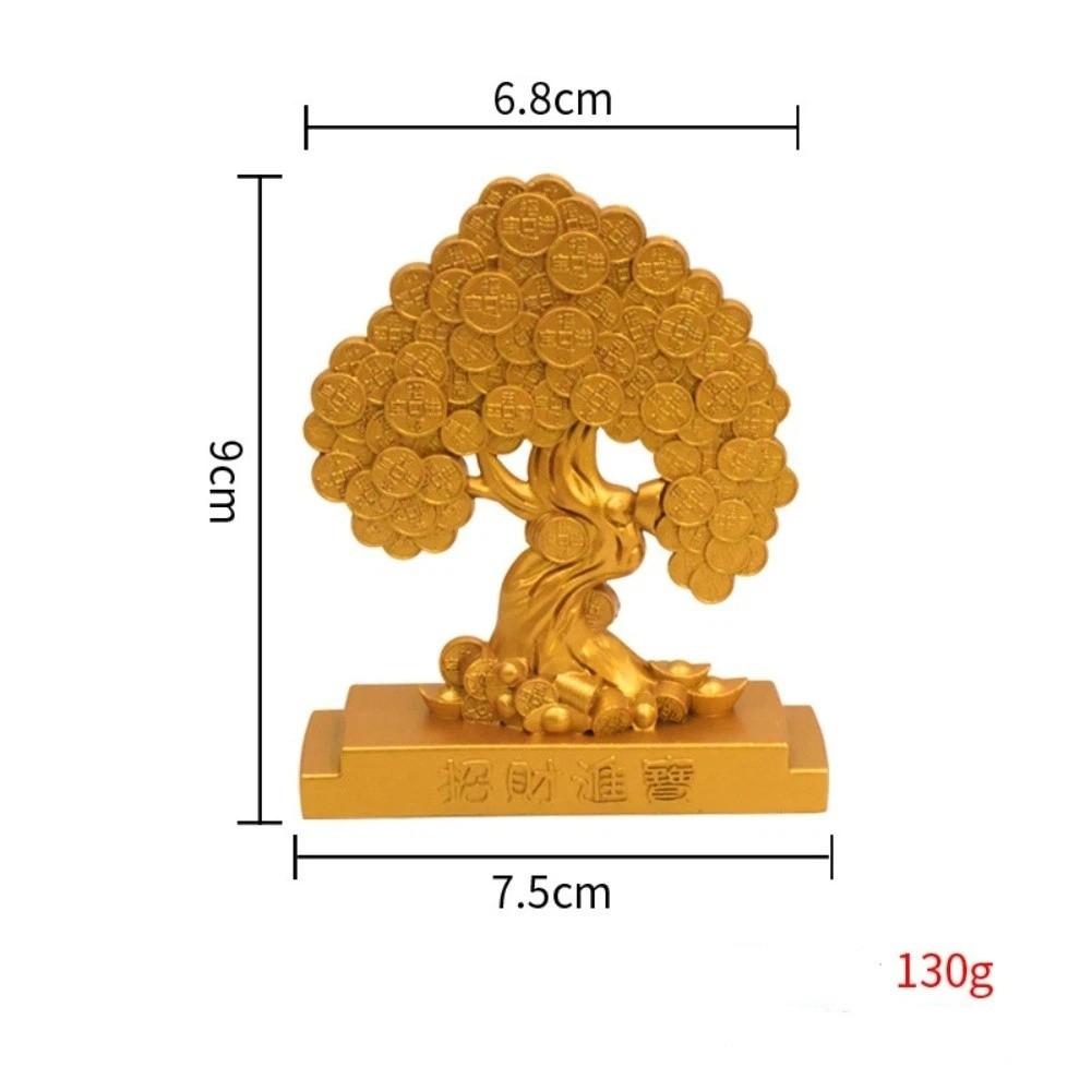 Alloy Windmill Rotating Ornament Lucky Gold Good Luck Home Decor Crafts Wealth Attracting Prosperous Auspicious Ornament