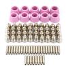 80pc Set AG60 SG55 Plasma Cutter Cutting Torch Consumables Electrode Nozzles Cups Kit