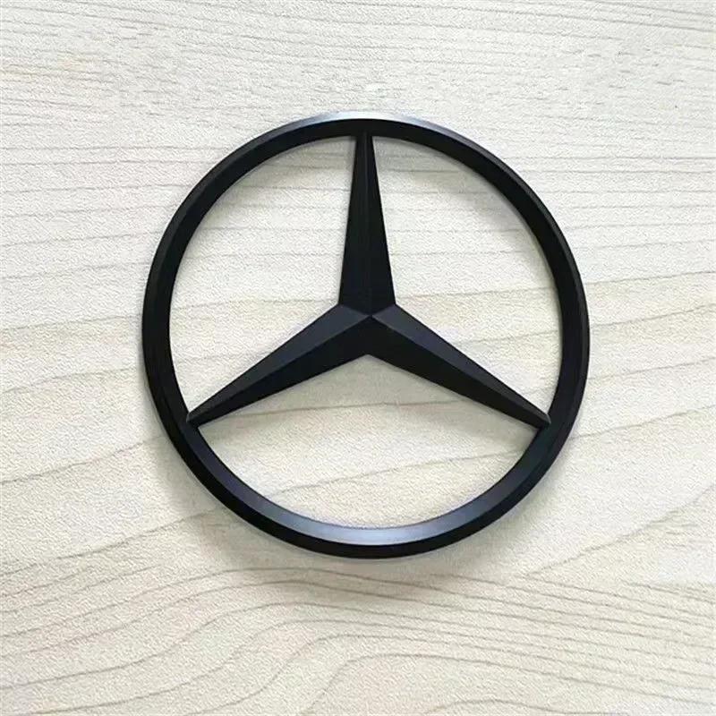 9cm ABS Car Rear Decal Trunk Emblem Sticker for Mercedes Benz S320 W164 W203 W204 W168 C180 E320 A200 CLA CLK CLS ML NM9