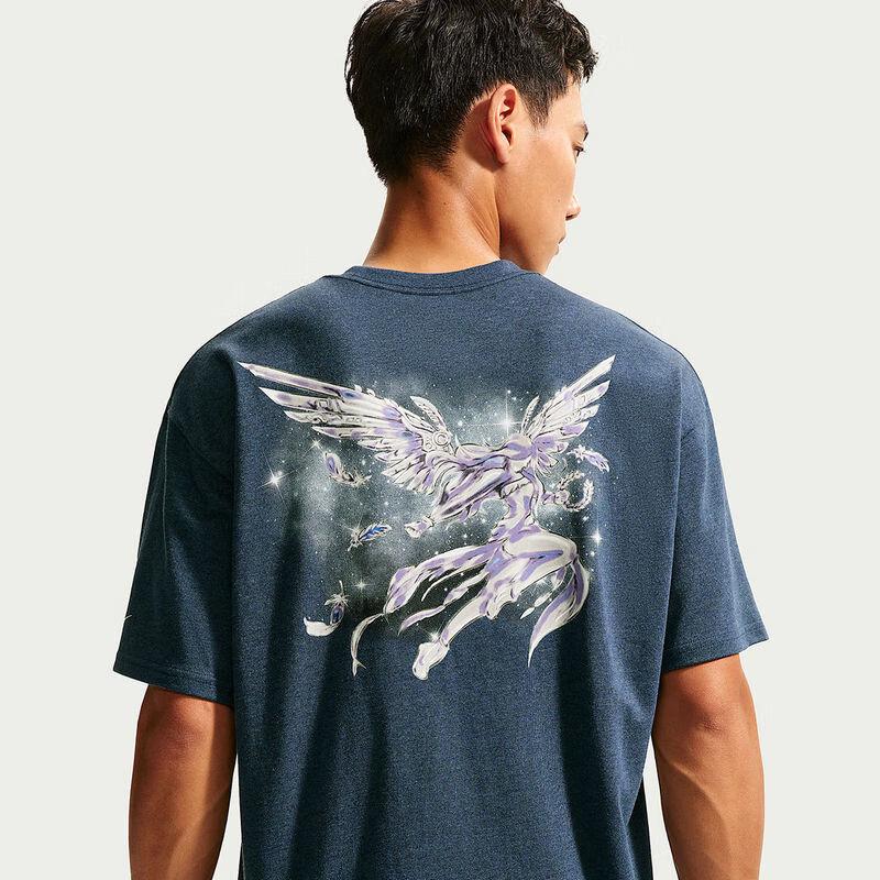Nike Мужская вязаная рубашка с коротким рукавом