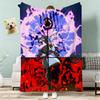 Anime FriERen Throw Lightweight 240g Flannel Blanket Soft Skin-friendly for Summer Cooling