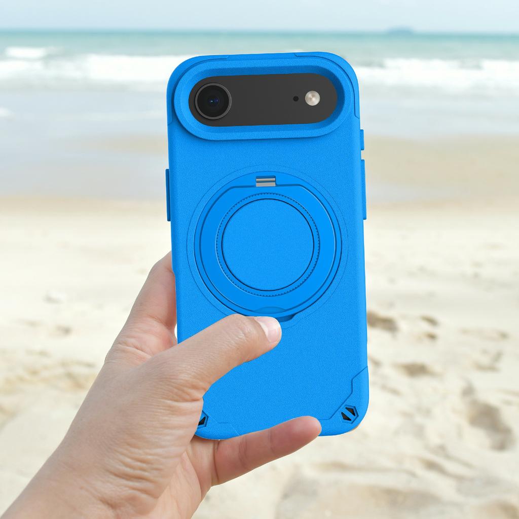 For iPhone Air EVA Phone Case Compatible with MagSafe Kickstand Protective Cover