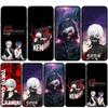 Чехол для iPhone 17 16 15 Xiaomi Poco Redmi Note 14 13 12 11 Pro 16e Samsung Galaxy S25 S24 S23 OPPO Huawei Мультяшный Токийский гуль Кен Канеки Чехол для телефона