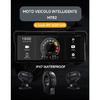 8.1 inch Motorcycle GPS Navigation Wireless Carplay Android Auto IPX7 Waterproof 2K DVR Drive Recorder Moto Monitor WIFI BT