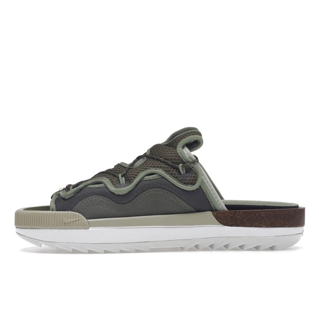 Nike Offline 2.0 Слипоны средние оливковые мужские кроссовки Green Light-Stone Summit-White CZ0332-200