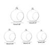 Ball Hanging Tealight Holder Transparent Glass Planter Succulents Plant Ball Container  Hydroponics