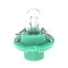2Pcs T5 Bulb Lamps For Car Dashboards Instrument 12V 1.2W 1.5W 2W Black/Green/Yellow Base Instrument Indicator Bulbs