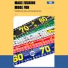 Водонепроницаемая линейка для измерения рыбы 130 см, складная рыболовная измерительная лента, наклейка, рыболовные принадлежности, снасти, инструмент