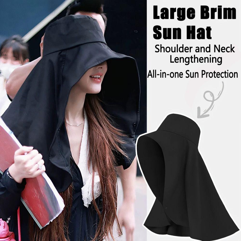 Дышащая уличная пляжная шляпа, ветрозащитная, с широкими полями, шляпа от солнца, кепка с высокой тульей для защиты от солнца, для путешествий