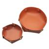1PC Round PU Leather Storage Trays Desktop Key and Cosmetics Storage Tray  Storage Box Detachable Table Small Objects Organizer