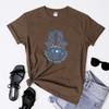 Protect Your Energy Evil Eye Tshirt Aesthetic Positive Witch TShirt Gothic Unisex Mystical Palmistry Top Streetwear